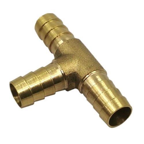 10mm-es réz T elosztó