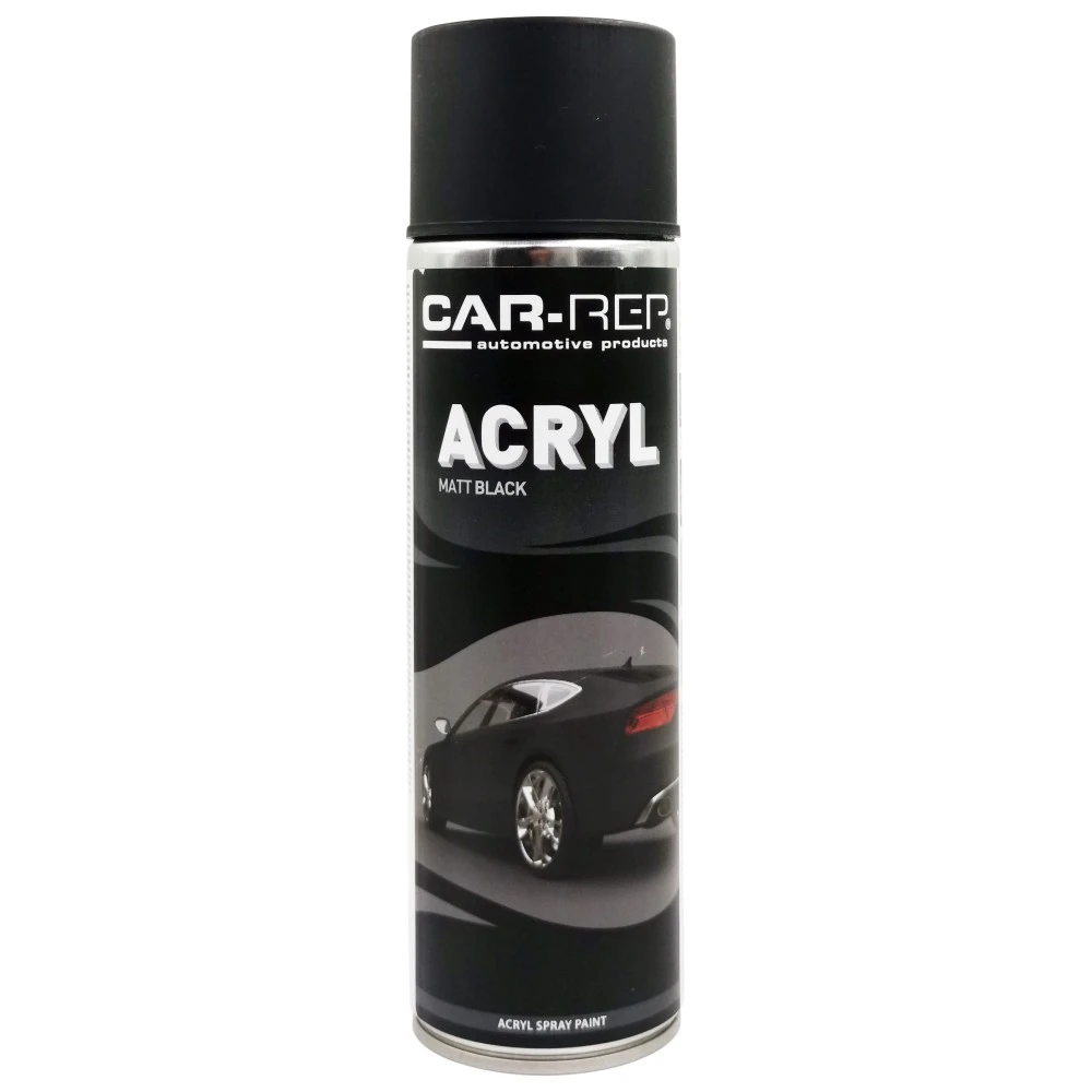 Akril festék, matt fekete 500ml Maston CR01001