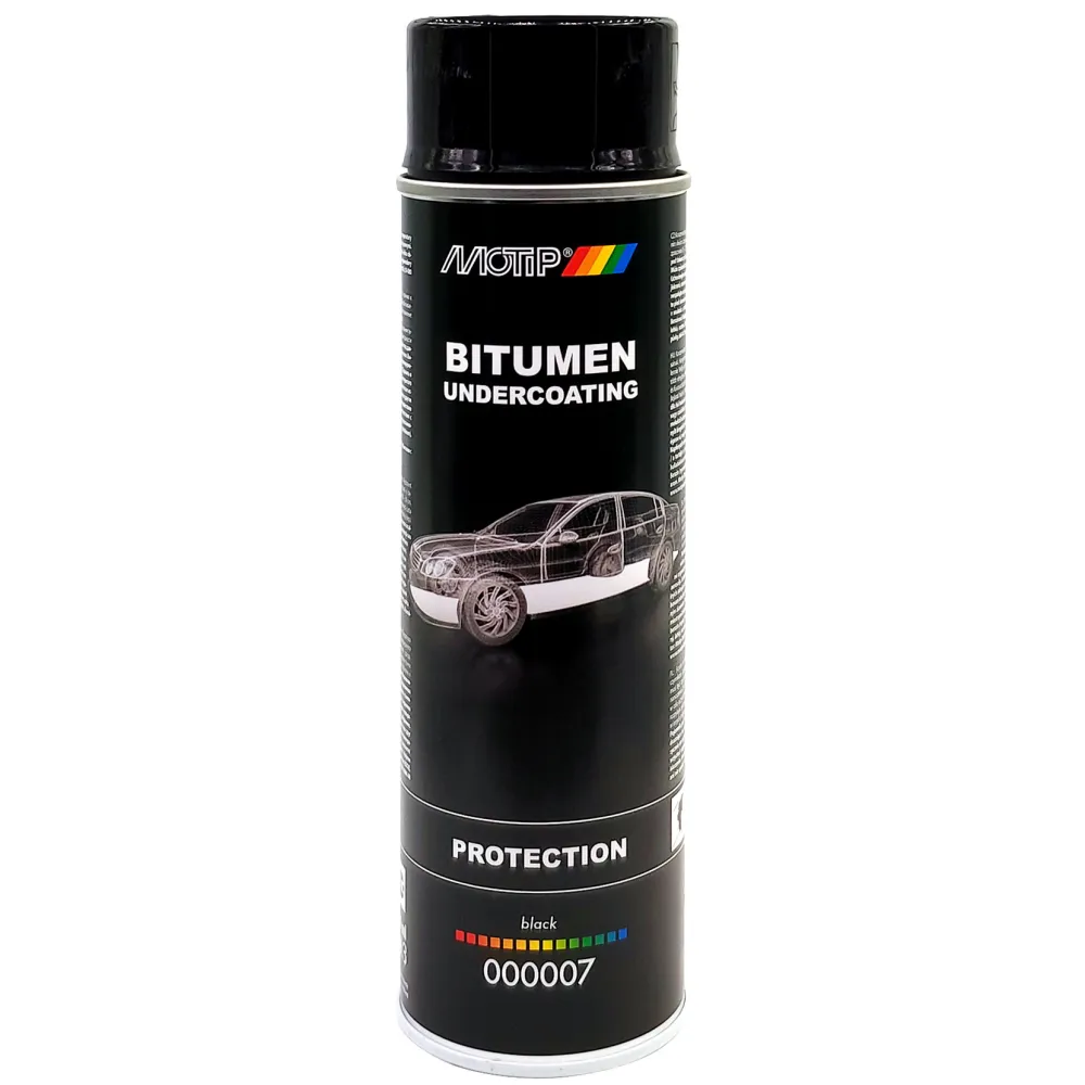 Alvázvédő bitumenes fekete spray 00007 500ml.