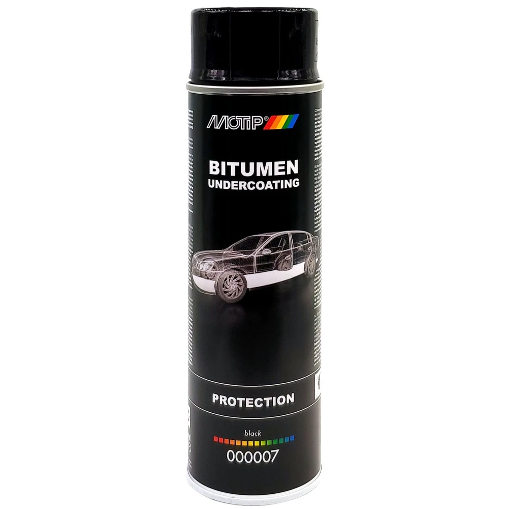 Alvázvédő bitumenes fekete spray 00007 500ml.