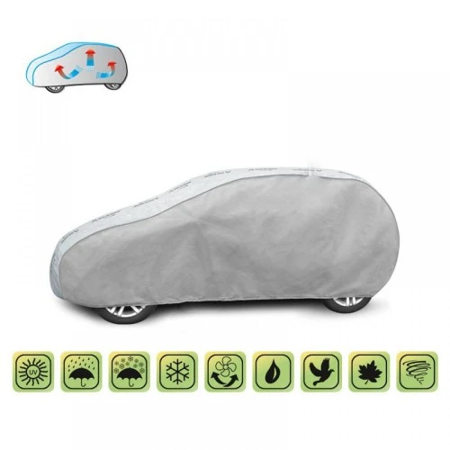 Autótakaró ponyva hatchback 380-405cm M2 Kegel Mobil Garage