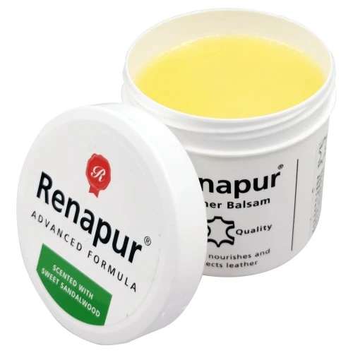 Bőrtárgy ápoló méhviaszos balzsam édes szantálfa illatú 200ml Renapur