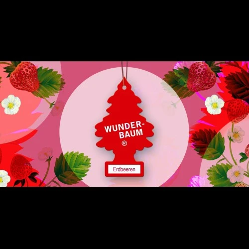 Illatosító Wunder-Baum Erdbeeren (eper) illatú