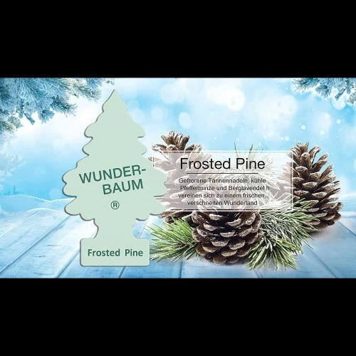 Illatosító Wunder-Baum Frosted Pine (deres fenyő) illatú