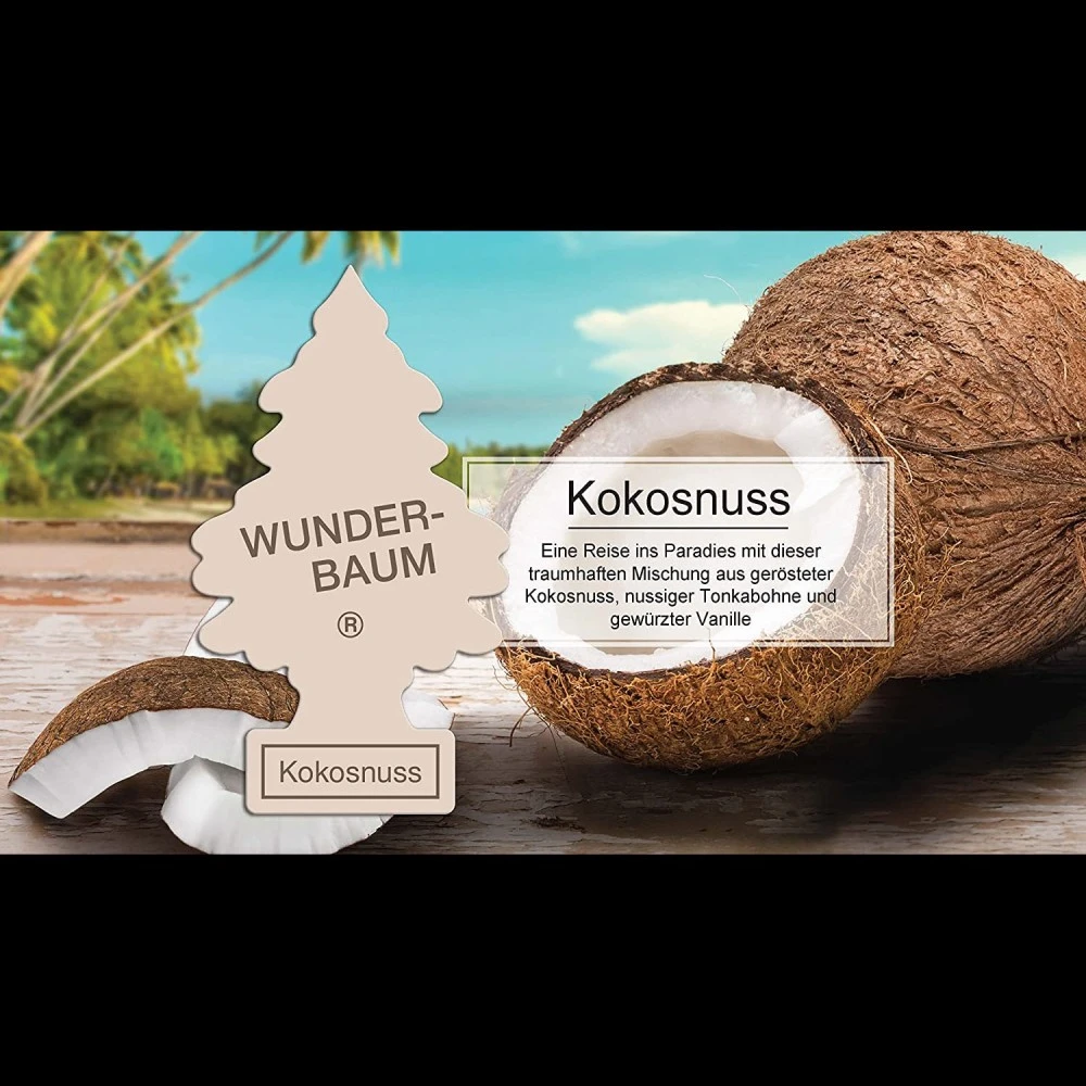Illatosító Wunder-Baum Kokosnuss (kókusz) illatú