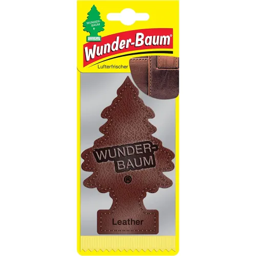 Illatosító Wunder-Baum Leather (bőr) illatú