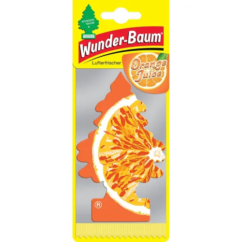 Illatosító Wunder-Baum Orange Juice (narancs szörp) illatú