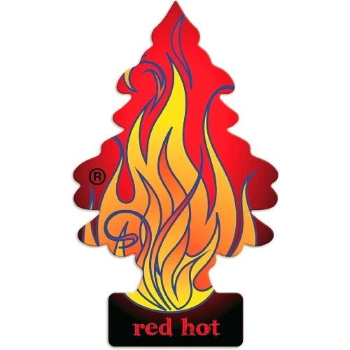 Illatosító Wunder-Baum Red Hot (tábortűz) illatú