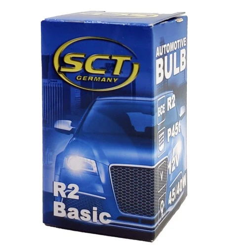 Izzó 12V/45/40W R2 P45t fehér SCT 203072