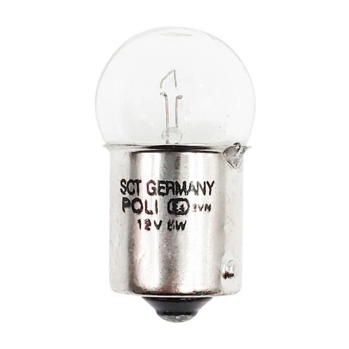 Izzó 12V/5W BA15s R5W fehér SCT Long Life 202051