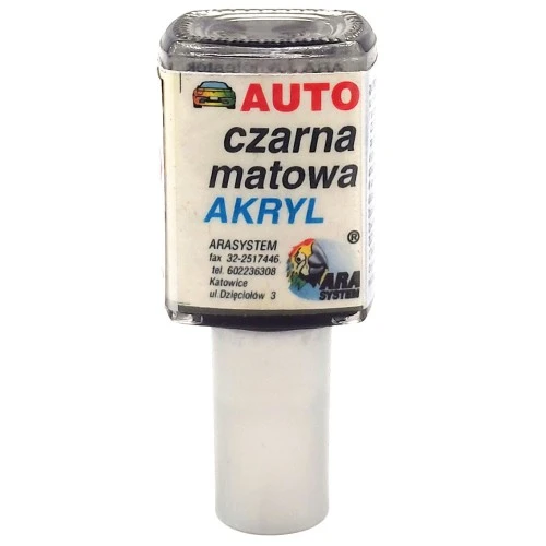 Javítófesték akril matt fekete Arasystem 10ml