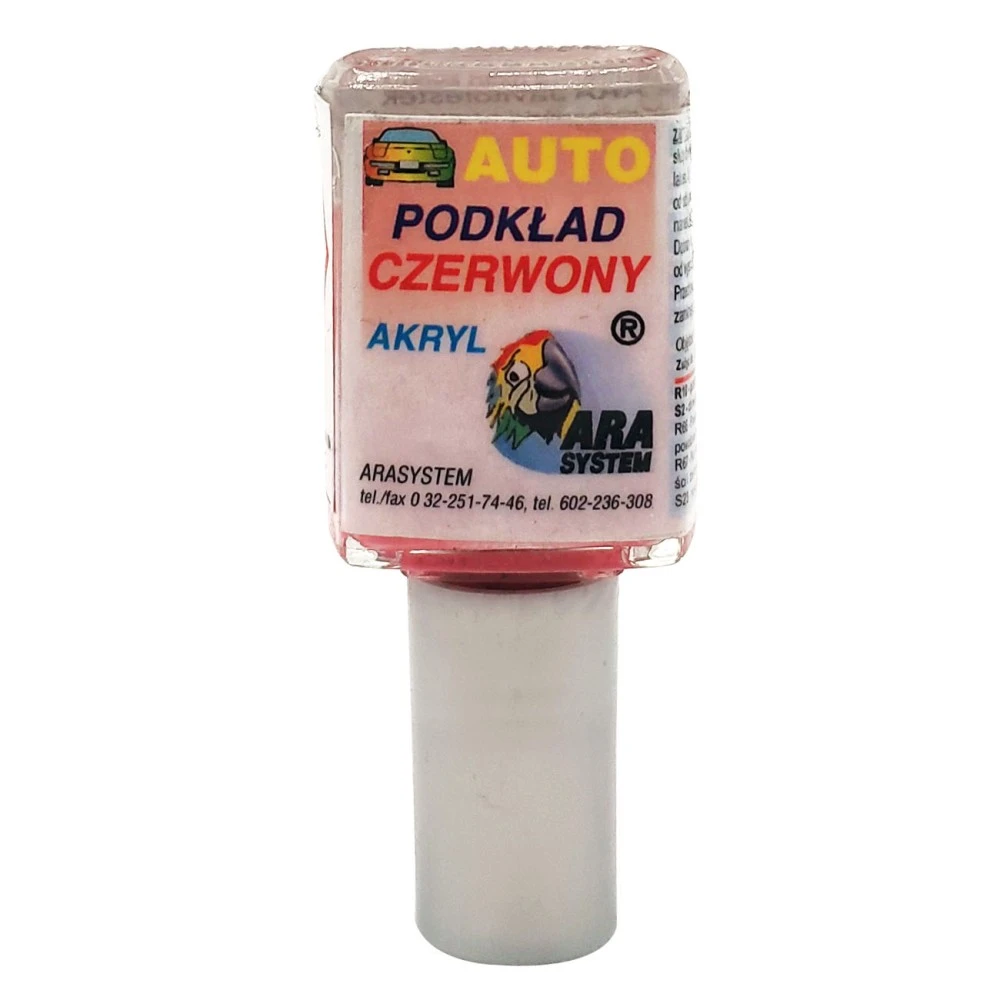 Javítófesték alapozó piros színhez Arasystem 10ml
