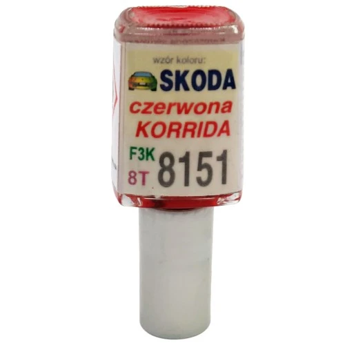 Javítófesték Skoda Korrida piros 8151 F3K 8T Arasystem 10ml