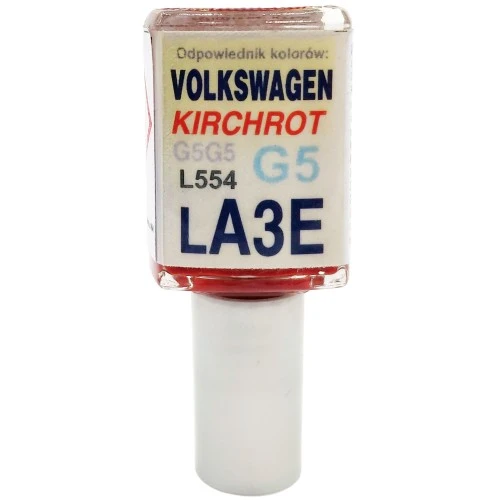 Javítófesték Volkswagen Kirchrot G5G5 L554 G5 LA3E Arasystem 10ml