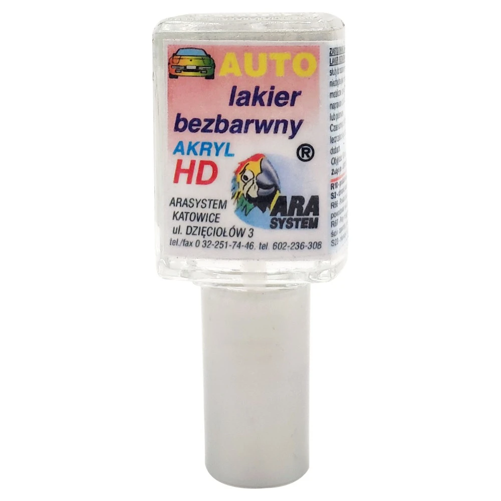 Javítófestékhez magasfényű színtelen lakk Arasystem 10ml