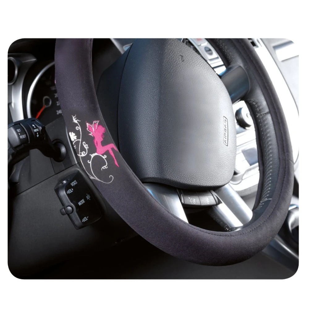 Kormányvédő 37-39cm fekete-pink My Fairy - tündér 17181