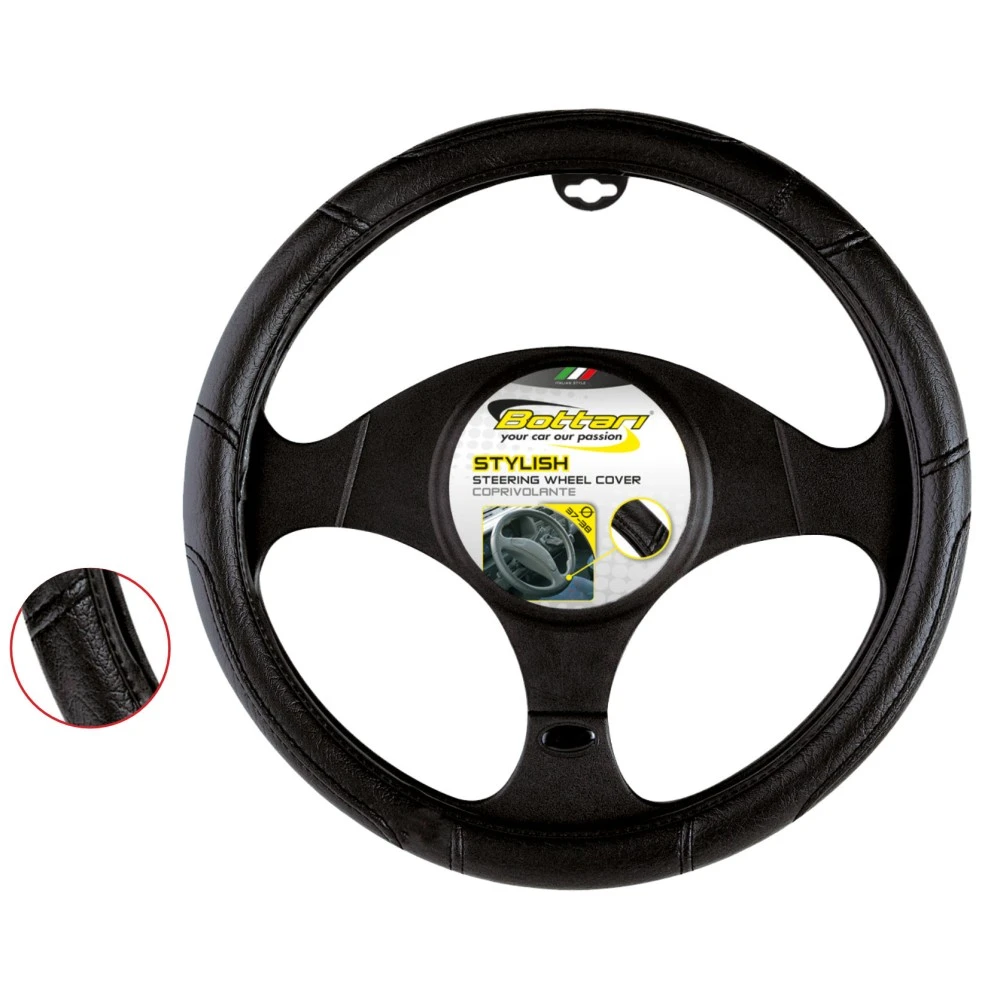 Kormányvédő 37-39cm fekete Stylish 16754