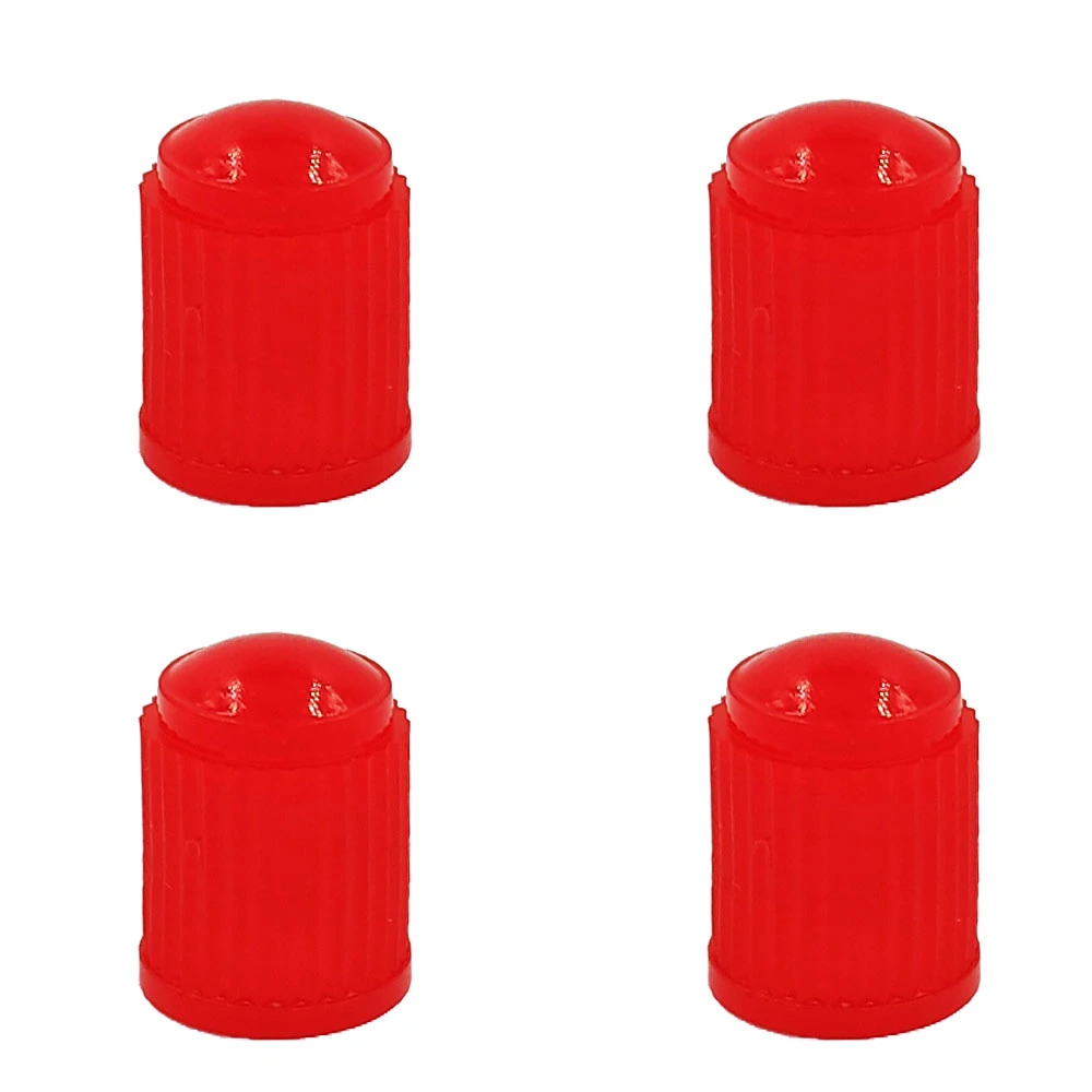 Szelepsapka műanyag, piros 4db-os 