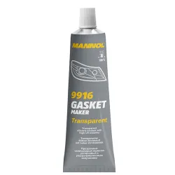Szilikon tömítő paszta színtelen (+180°C), 85 g., Mannol 9916 Gasket Maker Transparent