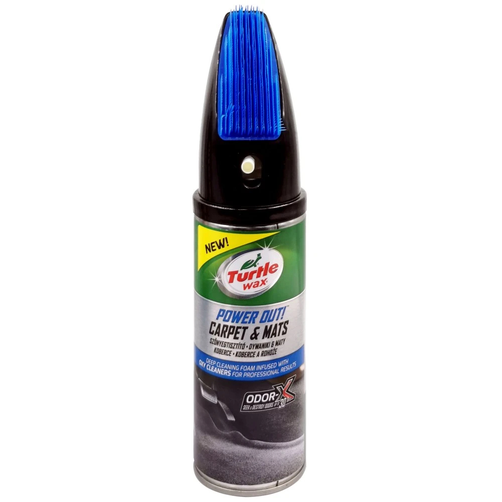 Turtle Wax kefés kárpit- és szőnyegtisztító szagmentesítővel 400 ml 53052