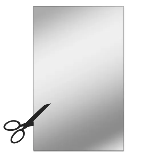 Univerzális vágható tükörlap 125 x 200 mm Maxeed 8205