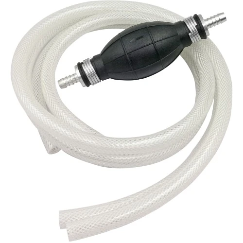 Üzemanyagleszívó pumpa visszacsapó szeleppel és 2x1 méter csővel 8mm